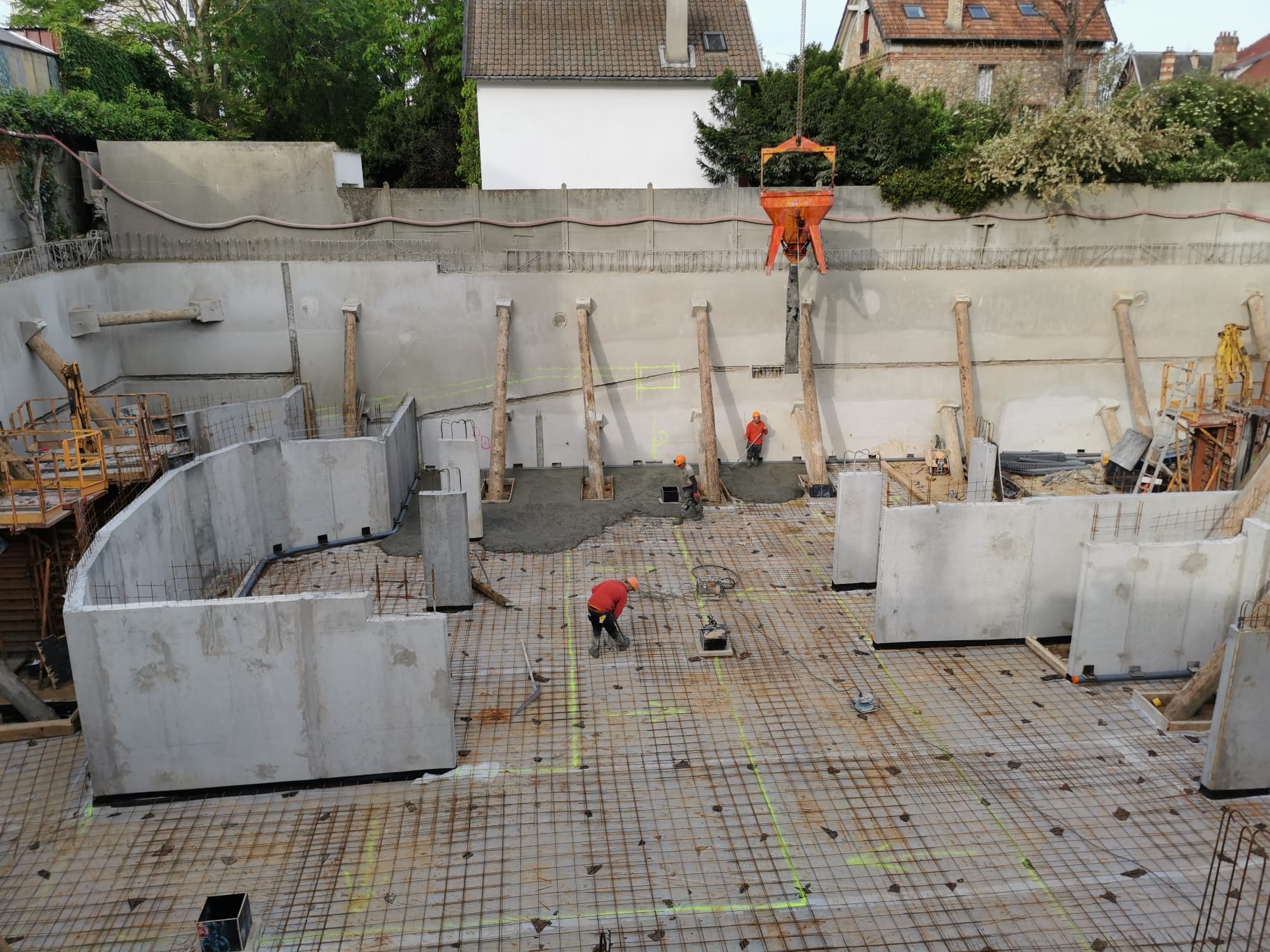 Gros œuvre construction immeuble BEN-BATI - Maîtrise d'œuvre et travaux de bâtiment Val-de-Marne