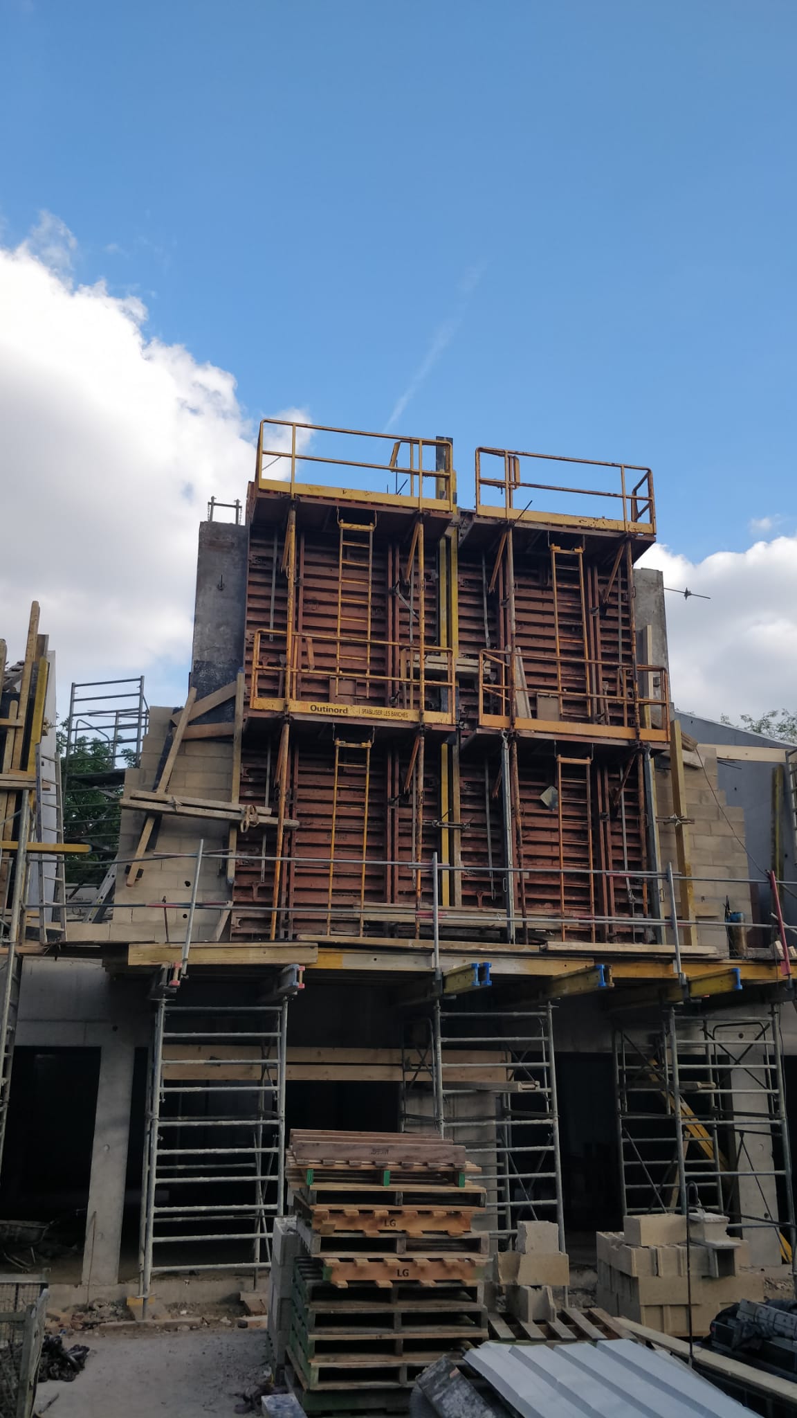 Chantier BEN-BATI - Construction en cours